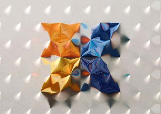Glass Tiles Effect example