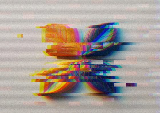 Glitch Effect example