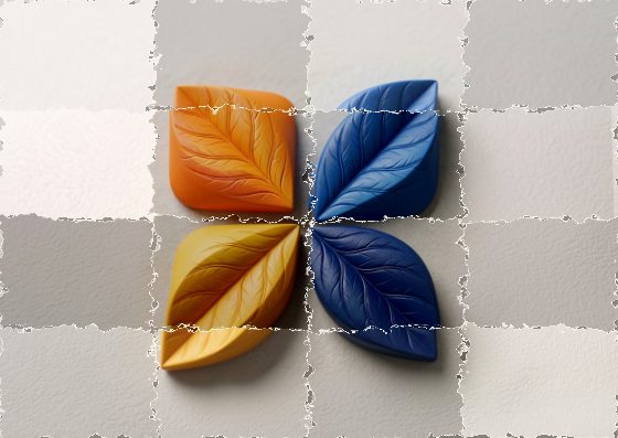 Torn Paper Effect example