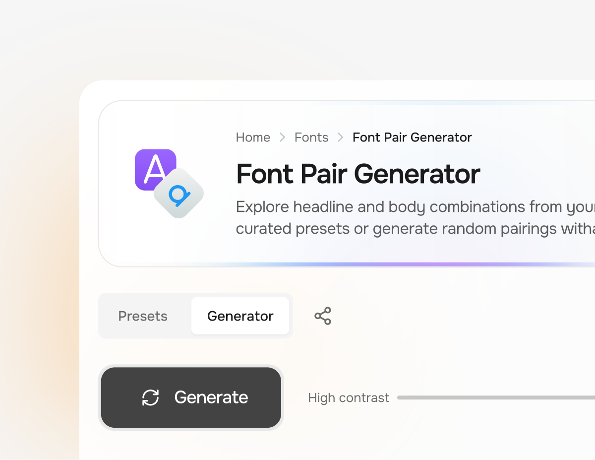 Font tools